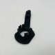 BMW 3 Series Parking Sensor Mount Bracket Rear Bumper Genuine F30 F31 Lci [v125]