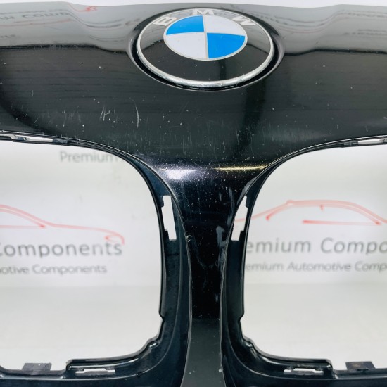 BMW 5 Series Front Bumper F10 F11 Se Genuine Black 51117200712 2010-2013 [Bc75]