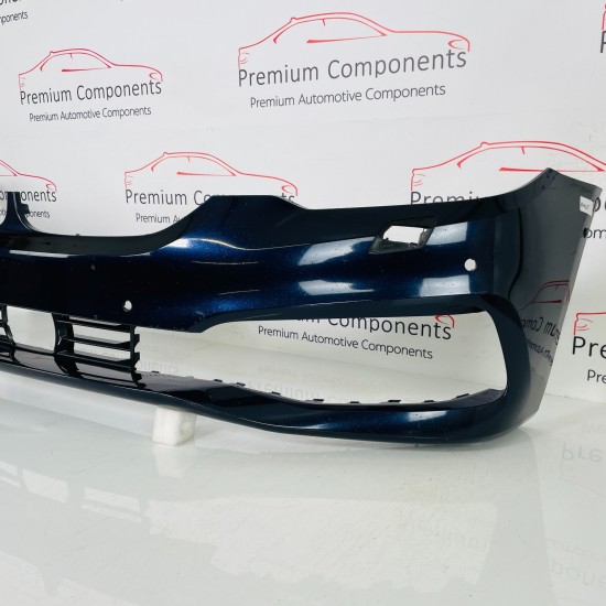 BMW 5 Series Front Bumper G30 G31 Se Genuine Blue 51117385336 | 2017-2020 [au65]
