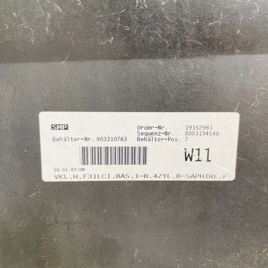BMW 3 Series Rear Bumper F31 Estate Se Genuine Black 51127384601 2016–2019