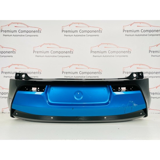 BMW I3 Rear Bumper Genuine Blue 51127296776 | 2014-2017 [pp283]