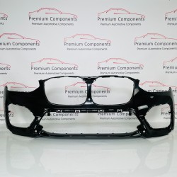 BMW X3 Front Bumper G01 Se Genuine Black 77382810 | 2018-2022 [Ba129]