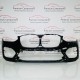 BMW X3 Front Bumper G01 Se Genuine Black 77382810 | 2018-2022 [Ba129]