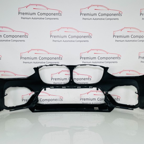 BMW X3 Front Bumper G01 Se Genuine Black 77382810 | 2018-2022 [Ba129]