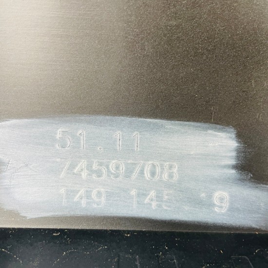 BMW 1 Series Front Bumper Se F40 Genuine Grey 51117459708 | 2019-2023 [Bf56]