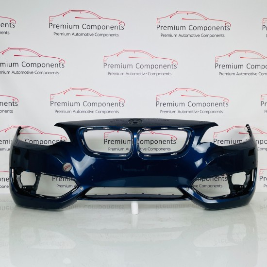 BMW 2 Series Front Bumper Se F22 Genuine Blue 51117293829 | 2014-2018 [Bf72]