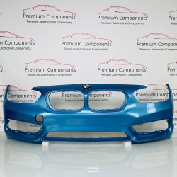 BMW 1 Series Front Bumper F20 F21 Se Genuine Blue 51117371735 | 2016-2019 [Bf73]