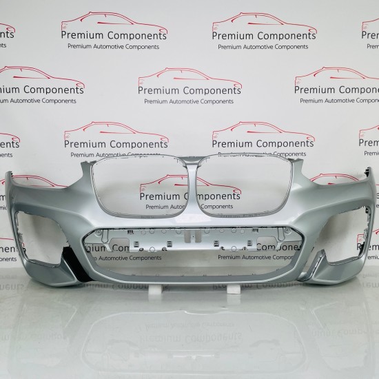 BMW X3 Front Bumper G01 M Sport Genuine Silver 51118089743 | 2017-2020 [Bc114]