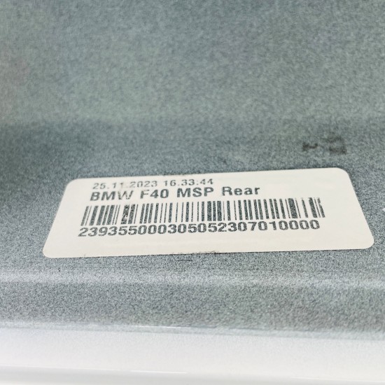 BMW 1 Series Rear Bumper M Sport F40 Genuine White 51128070949 | 2019-2023 Bf179 BMW 1 Series Rear Bumper M Sport F40 Genuine White 51128070949 | 2019-2023 Bf179