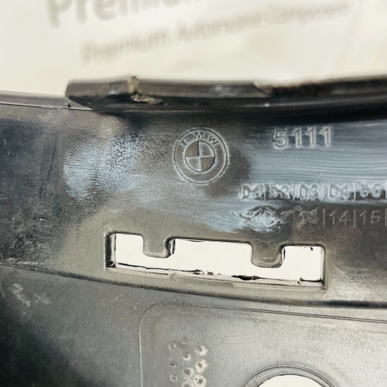 BMW X1 Front Bumper F48 Se Genuine Black 51117354815 | 2015-2018 [Bf185]