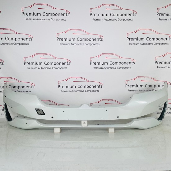 BMW 5 Series Front Bumper G30 G31 Sport Line Genuine White 51119464207 2020-2024 BMW 5 Series Front Bumper G30 G31 Sport Line Genuine White 51119464207 2020-2024