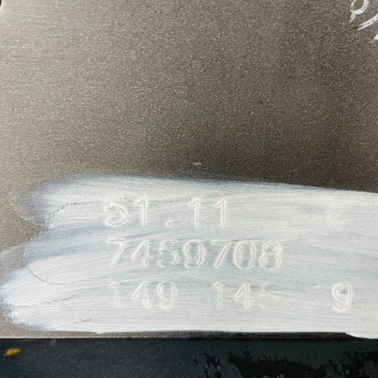 BMW 1 Series Front Bumper F40 Se Genuine Grey 51117459708 | 2019-2023 [Bf210]
