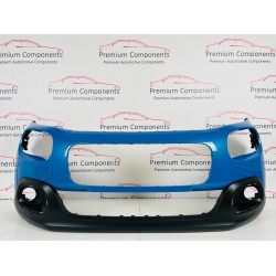 Citroen C3 Front Bumper Skin Genuine Blue With Lower Trim 2017 - 2020 [m45]