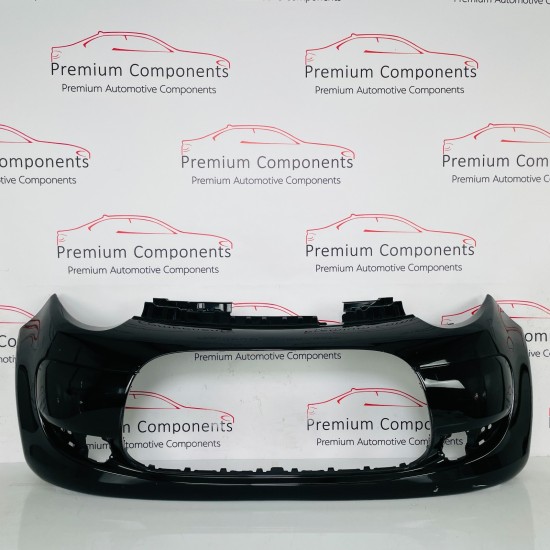 Citroen C1 Front Bumper Genuine Black 521190h100a 2009 - 2012 [au92]
