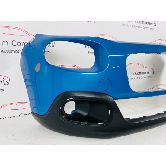 Citroen C3 Front Bumper Skin Genuine Blue With Lower Trim 2017 - 2020 [m45]