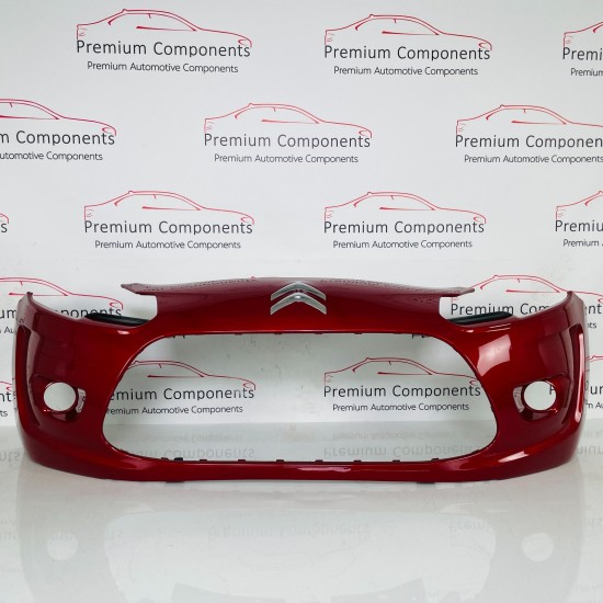 Citroen C3 Front Bumper Mk2 Genuine Red 9683447077 | 2009 - 2012 [aw53]