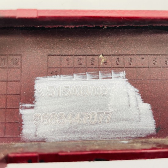 Citroen C3 Front Bumper Mk2 Genuine Red 9683447077 | 2009-2012 [aw53]