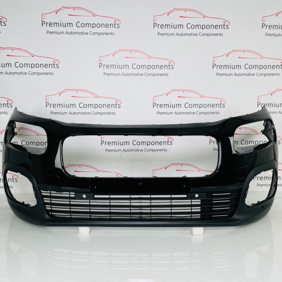 Citroen Berlingo Front Bumper Genuine Black 99899496 | 2018-2023 [Bc27]