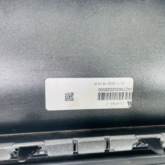 Cupra Born Front Bumper Genuine Scalo Silver E-boost 2021 - 2025 [an78]