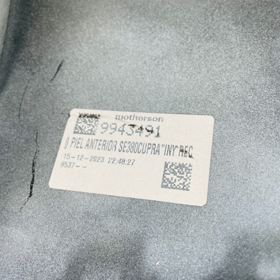 Cupra Leon Fr Front Bumper Genuine White Hatchback Estate 2020 - 2024 [aj164]