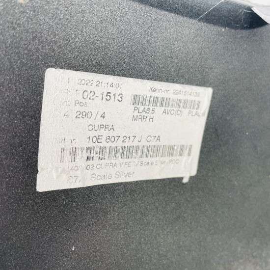 Cupra Born Front Bumper E-boost Genuine Scalo Silver 2021 - 2025 [an78]