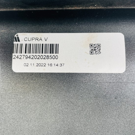 Cupra Born Front Bumper E-boost Genuine Scalo Silver 2021 - 2025 [an78]