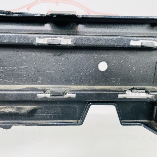 Cupra Formentor Front Bumper Genuine Grey 5ff807221 | 2020-2024 [Ba56]