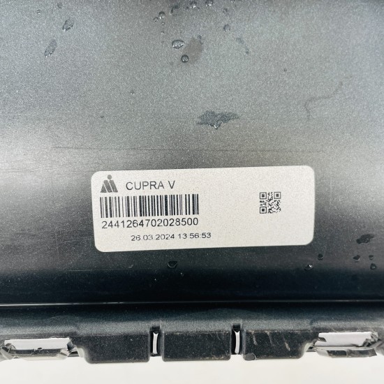 Cupra Born Front Bumper E-boost Genuine Grey 10e807221d | 2022-2024 [Ba72]