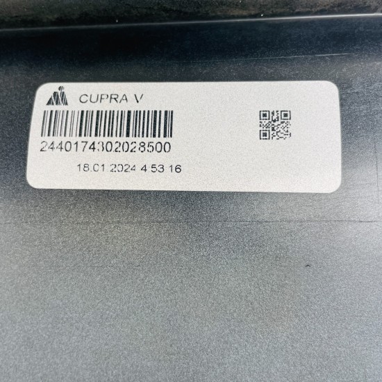 Cupra Born Front Bumper E-boost Genuine Grey 10e807221d | 2021-2024 [aw110]