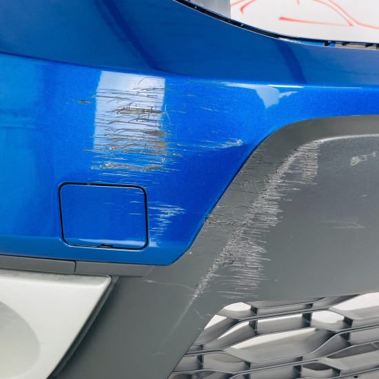 Dacia Sandero Front Bumper Genuine Blue Mk2 Stepway With Grill 2017 - 2020 [an60 Dacia Sandero Front Bumper Genuine Blue Mk2 Stepway With Grill 2017 - 2020 [an60