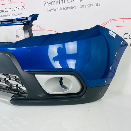 Dacia Sandero Front Bumper Genuine Blue Mk2 Stepway With Grill 2017 - 2020 [an60