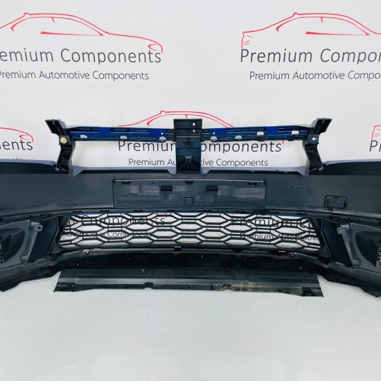 Dacia Sandero Front Bumper Genuine Blue Mk2 Stepway With Grill 2017 - 2020 [an60