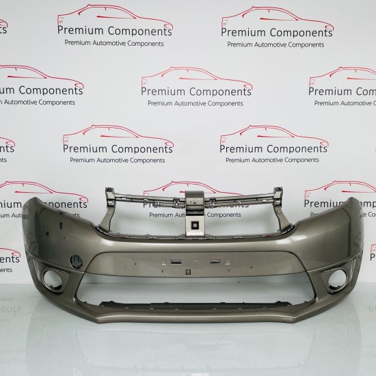 Dacia Sandero Front Bumper Genuine Grey 620229493r | 2012 - 2015 [ak114]