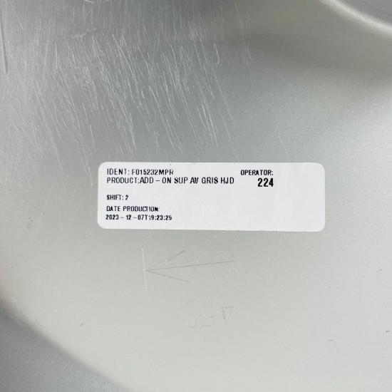 Dacia Duster Front Bumper Trim Genuine Grey 620721430r | 2017 - 2023 [zb4]