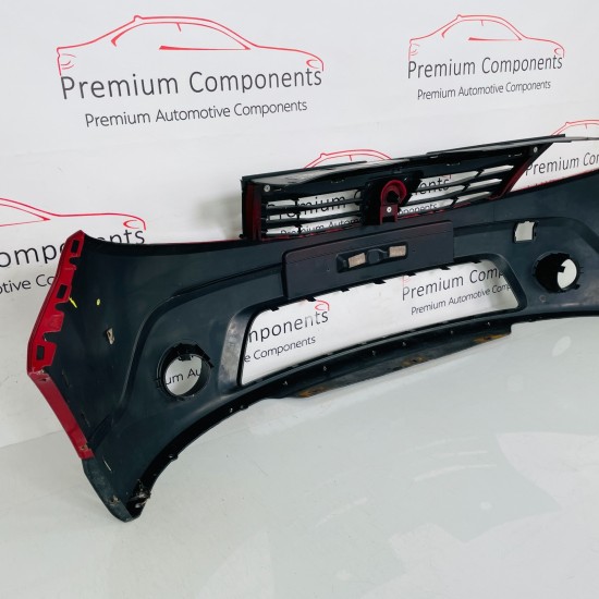 Dacia Sandero Front Bumper With Grill Genuine Red 8200526596 | 2007-2012 [au102]