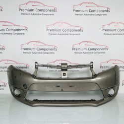 Dacia Sandero Front Bumper Genuine Grey 620229493r | 2012 - 2015 [ak114]