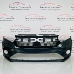 Dacia Sandero Front Bumper Comfort Genuine Grey 620228531r 2021-2024 [Ba38]