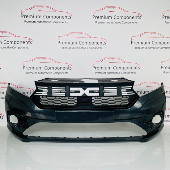 Dacia Sandero Front Bumper Comfort Genuine Grey 620228531r 2021-2024 [Ba38]