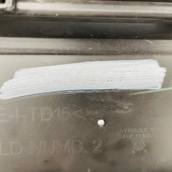 Dacia Sandero Front Bumper Comfort Genuine Grey 620228531r 2021-2024 [Ba38]