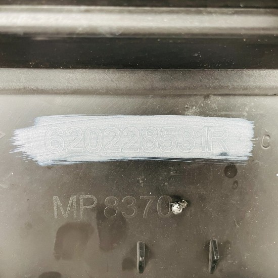 Dacia Sandero Front Bumper Comfort Genuine Grey 620228531r 2021-2024 [Ba38]