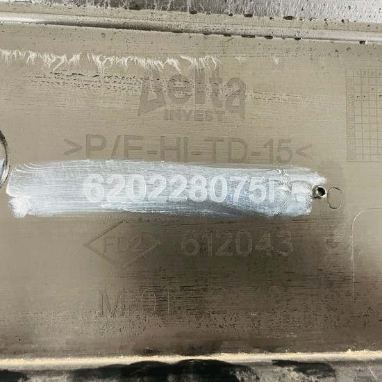 Dacia Bigster Front Bumper R1310 Genuine Grey 620228075r | 2024-2026 [Bc124]
