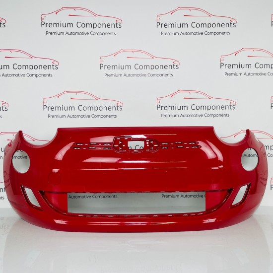 Fiat 500 500e Front Bumper Skin Genuine Red - No Repairs - 2020 - 2023 [ak84]
