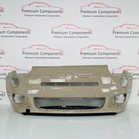 Fiat 500 Front Bumper Genuine Brown Sport 2013 – 2022 [an14]