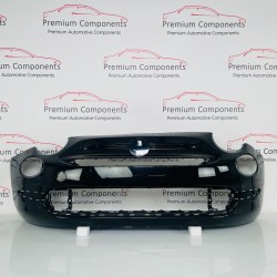 Fiat 500 Lounge Front Bumper Genuine Black - No Repairs - 2016 – 2021 [ao141]