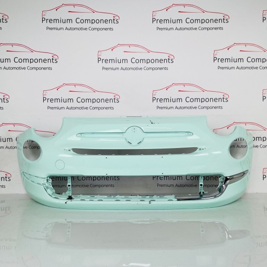 Fiat 500 Lounge Front Bumper Se Face Lift Genuine White 2016 – 2021 [ap92]