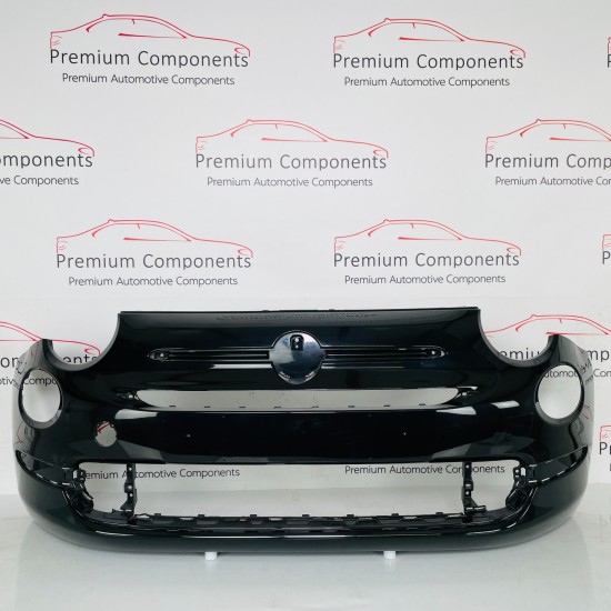 Fiat 500 Lounge Front Bumper Se Face Lift Genuine Black 735619491 | 2016 – 2021