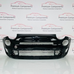 Fiat 500 S Sport Front Bumper Face Lift Genuine Black 735619491 / 2016 – 2025