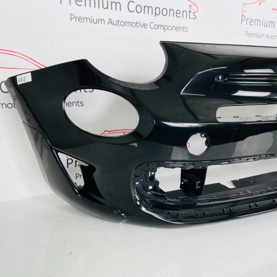 Fiat 500 S Sport Front Bumper Face Lift Genuine Black 735619491 / 2016 – 2025