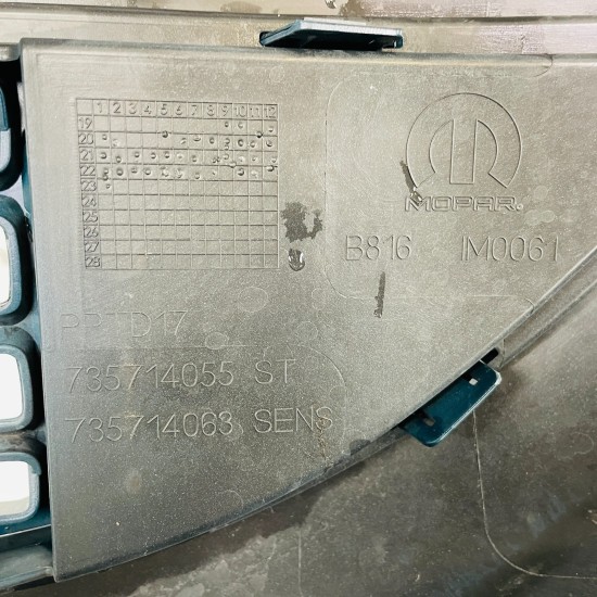 Fiat 500e Front Bumper Electric Icon Passio Genuine 735714055st | 2021 – 2025