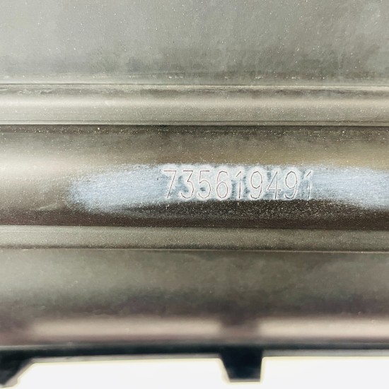 Fiat 500 Lounge 312 Front Bumper Facelift Genuine Red 735619491 | 2016–2021